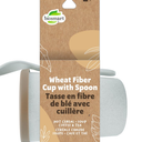 Wheat Fiber Cup With Spoon Biosmart 2 CT