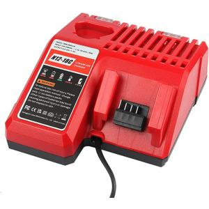 Replacement Charger for MK12 & for MK18 Multi-Volatge Rapid Charger for 48-59-1812 MK 12 Volt and 18 Volt XC Lithium-Ion Battery 48-11-2420 48-11-1815 48-11-1840 48-11-1841 48-11-1850