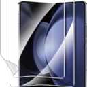 Fotbor [2 Pack] for Samsung Galaxy Z Fold 5 Screen Protectors Flexible Soft Inner Screen EPU Protective Film Full Coverage Clear Bubble-Free Case Friendly Screen Protector for Galaxy Z Fold 5, 7.6-Inch (Transparent)