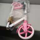 Kick Scooter for Ages 6+,Kid, Teens & Adults. Max Load 240 LBS. Foldable, Lightweight, 8IN Big Wheels for Kids, Teen and Adults, 4 Adjustable Levels. Bearing ABEC9 (Pink)