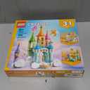 LEGO Creator 3 in 1 Unicorn Castle Building Toy for Kids - Unicorn Toy Trio for Girls & Boys, Ages 8+ - Build 3 Pretend Play Toys with 1 Set of Building Blocks - Gift Idea for Birthdays - 31175