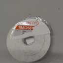 26 Feet Silicone Seal Strip, Weather Stripping Seal Tape for Door, Window & Shower Glass Gaps (White, 25MM)