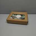 Ling's moment Fake Flowers Box, Faux Artificial Greenery Stems Foam Roses Silk Eucalyptus Fabic Flower for Centerpieces Bouquet Wedding Vase Floral Decorations, White & Sage & Gold, Grand Combo