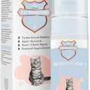 JAMBOS Cat Deterrent Spray - Safe Indoor & Outdoor Deterrent for Furniture Protection, Effective Training Aid with Natural Ingredients - Non-Toxic Anti-Scratch Formula (Blue, M)