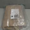 GRLYUH Waffle Bath Mat - Boho Bathroom Rugs Non Slip Washable, Super Absorbent & Quick Dry, Soft Bath Mat Farmhouse Bathroom Decor, 20'' x 32'', Khaki