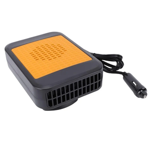 Portable Car Heater 200W for Windshield Defrost and Defogging, Heater with 150cm Cord and Omnidirectional Rotation, Compatible with Cars SUVs RVs(orange)