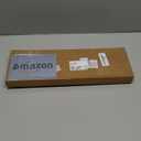 HAOCOO Acrylic Tilted Keyboard Riser, Wrist Rest for Computer 3-Level Height Adjustment, Hand Rest for Easy Ergonomic Typing, Keyboard Wrist Pad Work from Home