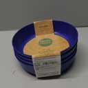 Tabletops Unlimited Smart Planet Recycled Plastic Dinner Bowls - Blue