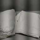 Shilucheng 100% Egyptian Cotton Queen Size Sheets Set - 1000 Thread CountLuxury Cotton Bed SheetsBreathable & Cooling Bedding and Pillow Cases, 16 Inch Deep Pocket - 4 Piece (White, Queen)