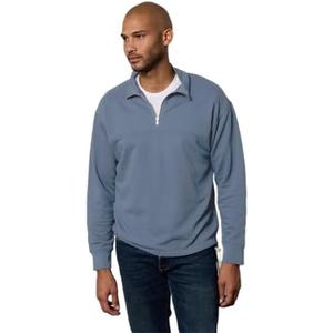 Velvet by Graham & Spencer Men's Patrick Half Zip Sweatshirt, L