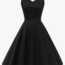 Kingfancy Summer Dresses for Women 2026 V-Neck Spaghetti Strap Sundresses Short Dress with Pockets XS