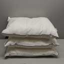 Pacific Coast Feather and Down Bed Pillows Standard Size Set of 2, Goose Feather and Down Hotel Pillow for Sleeping, Downproof, 3-Chamber, Medium Supportive, 100% Cotton Shell