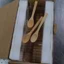 25 FL OZ Airtight Glass Jars with Bamboo Spoons Lids Overnight Oats Container Decorative Coffee Bar Food Storage Jar Cereal Nuts Salts Coffee Tea Flour Sugar Container Spice Jars