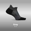 Feetures Elite Max Cushion No Show Tab - Running Socks for Men & Women, Athletic Compression Socks, Moisture Wicking (Black, L)