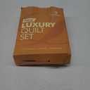 ROARINGWILD Dark Grey Queen Size Quilt Bedding Sets with Pillow Shams, Full Lightweight Soft Bedspread Coverlet, Quilted Blanket Thin Comforter Bed Cover for All Season, 3 Pieces, 90x90 inches