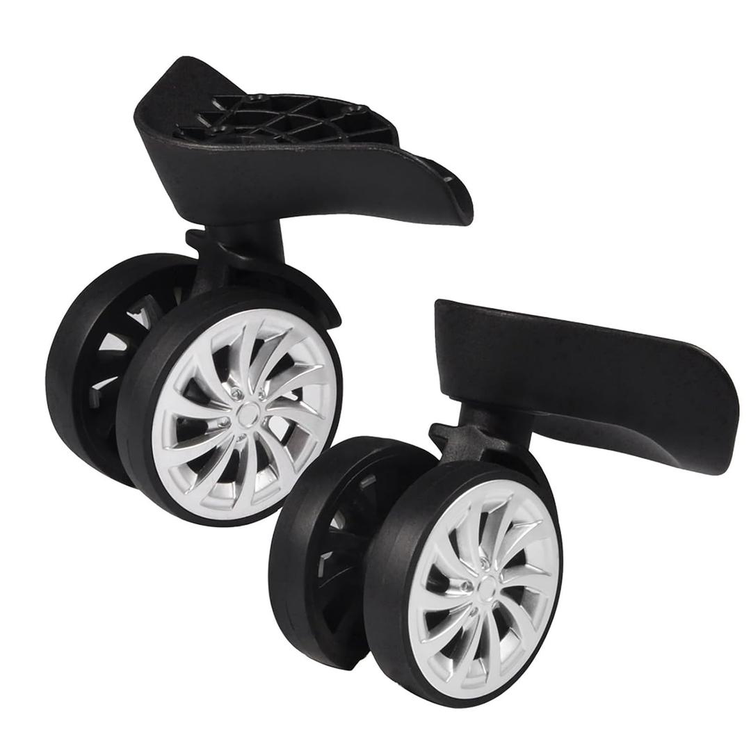 Luggage Wheel, Suitcase Swivel Wheel Replacement Roller Travel Trunk Caster Luggage Kit