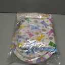 Happy Easter Plates and Napkins Set with Colorful Bunny Eggs and Daisy, Easter Party Decorations Disposable Bunny Paper Dinnerware Set for Spring Holiday Birthday Party Baby Shower, Serve 24