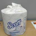Scott Professional Standard Roll Toilet Paper, Bulk (04460), 2-Ply, Elevated Design, White, Individually Wrapped (80 Rolls of 550 Sheets, 44,000 Sheet Total)