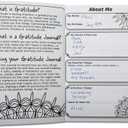 S&S Worldwide Teen Gratitude Journal Class Pack. 100-pgs, Daily Prompts, Cover to Color, Inspiring Quotes, for Self-Esteem, Positive Thinking, Mindfulness, Resilience, Ages 12 and up, 6"x9", Pk 12