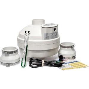 Festa AMG Eagle X EC Radon Fan  4 Installation Kit - Quiet and Energy Efficient Radon Mitigation Inline Fans  High Performance 3 Duct Fan