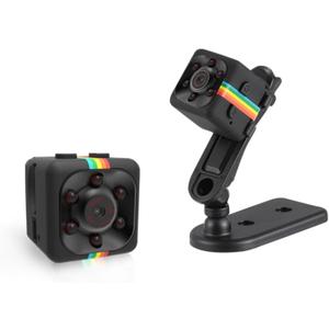 Portable SQ11 Mini Camera, NightSecurity Camera with 1080P, Offers 160 Degree Wide View, Ideal for Home, Office Monitoring