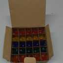 AJONIAM C7 Led Replacement Christmas Light Bulbs, 25-Pack Shatterproof Led Bulbs with E12 Candelabra Base for String Lights, Waterproof & Dimmable Multicolor Christmas Village Bulbs