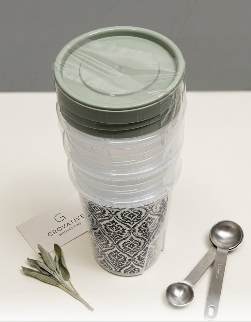 Container set with Lid 4 Pieces