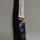 Silicone Oven Guards for Racks by Lindas Essentials (3 Pack) - Heat-Resistant Rack Protectors Shield, Prevents Burns & Scars, Easy to Fit Design, Must-Have Kitchen Safety 14 Inches Long (Black)