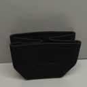 CubesLand Cute and Durable Small Cotton Rope Basket for Organizing, Woven Closet Storage Bin,Shelves Closet Storage Basket, Bathroom Storage Organizer Bin, Nursery Toy Basket Bin, Black Basket (14''x10''x5'')