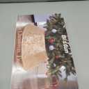 Blissun Sparkling Champagne Gold Christmas Tree Collar  Color Shifts with Light  25.2 Bottom / 14.9 Top Foldable Base Cover