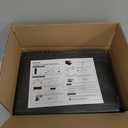 Kitsure Shoe Rack for Closet - 10-Tier Shoe Organizer with Hook Rack, Large-Capacity & Space-Saving Shoe Shelf for Entryway, Bedroom, Living Room,32.2" x 11.8" x 68.5", Black