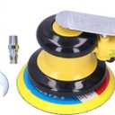 Garosa Pneumatic Polisher Air Angle Grinder Buffer Air Sander 10000RPM Grinding Sanding Machine for Wood Metal Fiberglass Variable Speed Grinding Sanding Tools 5 inches