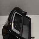 HCmotorku Lower Vented Leg Fairings Glove Box with LED Turn Signals Light Fit for Harley Touring CVO Street Glide FLHX Road Glide FLTR Electra Glide FLHT Ultra Limited 2014-2024 Vivid Black