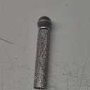Fake Microphone Prop Plastic Play Microphone Glitter Silver Rhinestone Microphone Prop Microphone For Disco Stage Party