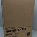 NINESTARS DZT-50-6 The Original Automatic Motion Sensor Trash Can, 13.2 Gal. / 50 L., Stainless Steel