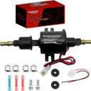 Electric Fuel Pump 12V 5-9psi HEP-02A for Electric Transfer Universal Low Pressure Gas Diesel Fuel Pump for All 12V Cars Trucks Boats Carburetor Lawn Mower