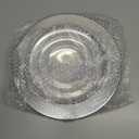 Zhehao 1 Plates Silver Communion Set, Holy Trays with Lid, Stainless Steel Bread Tray Plates for Churches, Holy Communion Tray with Cover, Polished Church Supplies Ware Sets