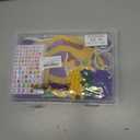 Soulchen 48 Sets Mardi Gras Crowns Jester Hat Craft Kit with Pompoms Diamond Stickers Mardi Gras DIY Paper Hat Crown Headpiece for Carnival Craft Favors Supplies Decoration