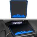 Dashboard Mats for Subaru Crosstrek Accessories 2023-2018, Forester 2019-2024, Impreza 2018-2023, Interior Non-Slip Dash Mat Pad Liner (Blue)