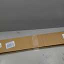 LazBlinds No Drill Blackout Vinyl Mini Blinds, White 34"x48"