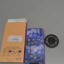 Buleens for iPhone 17 Pro Case 6.3 Inch - with Ring Stand & Camera Cover Aesthetic Cute Designed Women Girls Girly Pretty Kawaii Blue Water Lily Phone Case for iPhone 17 Pro Compatible with Magsafe