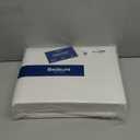 Bedsure King Size Sheet Set, Cooling Sheets, Rayon Derived from Bamboo, Deep Pocket Up to 16", Breathable & Soft, Bed Sheets, Hotel Luxury Silky Bedding for Hot Sleepers, White