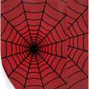 Bardic Red Spider Web Hand Towels for Bathroom Set of 2, Decorative Bathroom Hand Towels Soft Absorbent Fingertip Towels for Kitchen Home Sports Gym Decor