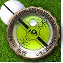 SlopeMaster ProGreen Reader  Golf Hat Clip Ball Marker (1 or 2 Pieces), High Precision Green Reading Aid Within 1.5M (4.9 Feet), Golf Accessory for Men and Women