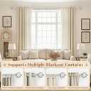 1 Inch Heavy Duty Curtain Rods for Windows 72150":Sturdy Silver Metal Drapery Rods with Decorative Twisted Cage Finials,Adjustable Farmhouse Window Treatment Rod for Bedroom/Kitchen/Living Room