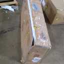 HOMCOM Rolling Kitchen Island with Power Outlet and Drop Leaf, 53" Island Table with Wood Top, 3 Drawers, Adjustable Shelf, Spice & Towel Rack, Kitchen Cart on Wheels, White