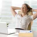 Lincia 10 Pcs Time Sheets for Employees Weekly Format 8.5 x 5.5 Inch Daily Time Cards Log Book for Employee Office Business Schedule Planner Work Record Supplies, 100 Sheets Per Pad