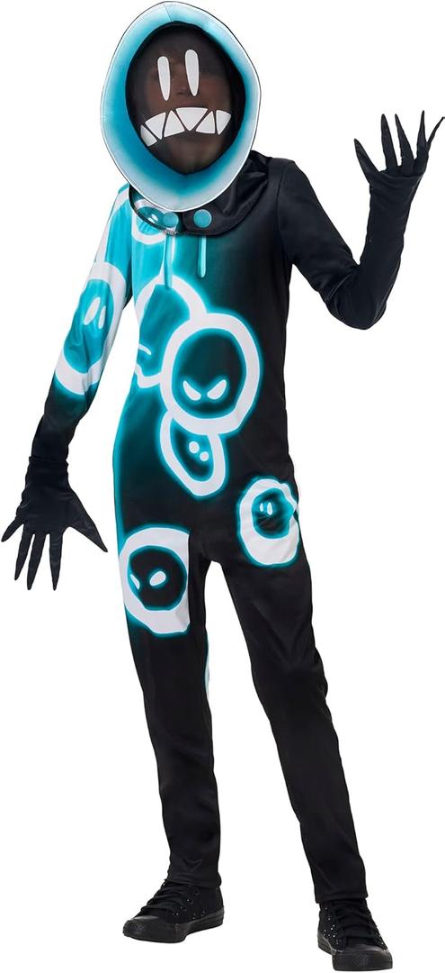 InSpirit Designs Fortnite Youth Grimey Costume | Officially Licensed | Gaming Costumes| Group Costumes | Kids Costumes, L