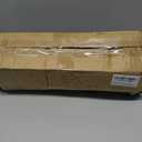 Juegoal Lighted Artificial Halloween Black Christmas Tree, Pre-lit 4 FT Black Tinsel Xmas Pine Trees, Light up with 70 LED Lights Battery Powered, 8 Modes & Timer for Home Office Party Decorations