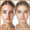 Glow Foundation, Foundation for Older Women, Mushroom Head Air Cushion CC Cream BB Foundation, BB Cream Foundation Makeup Moisturizing Concealer Long-Lasting Full Coverage